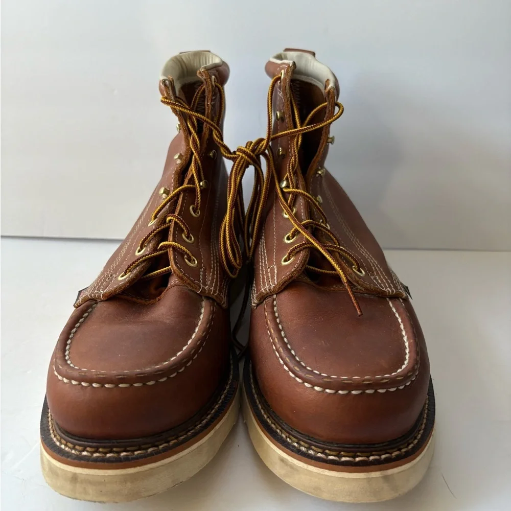 NWOT Thorogood American Heritage 6” Safety Toe Maxwear Wedge Boots Size 11 Men’s